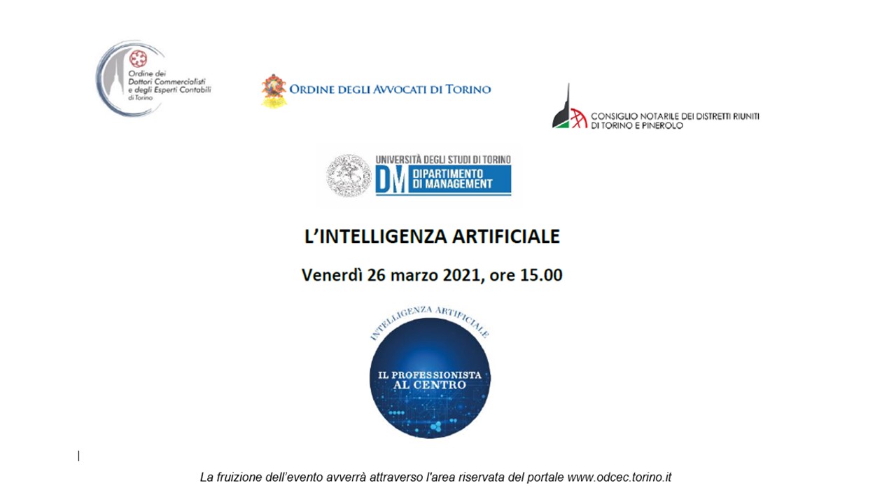 Read more about the article Intelligenza artificiale: Il professionista al centro